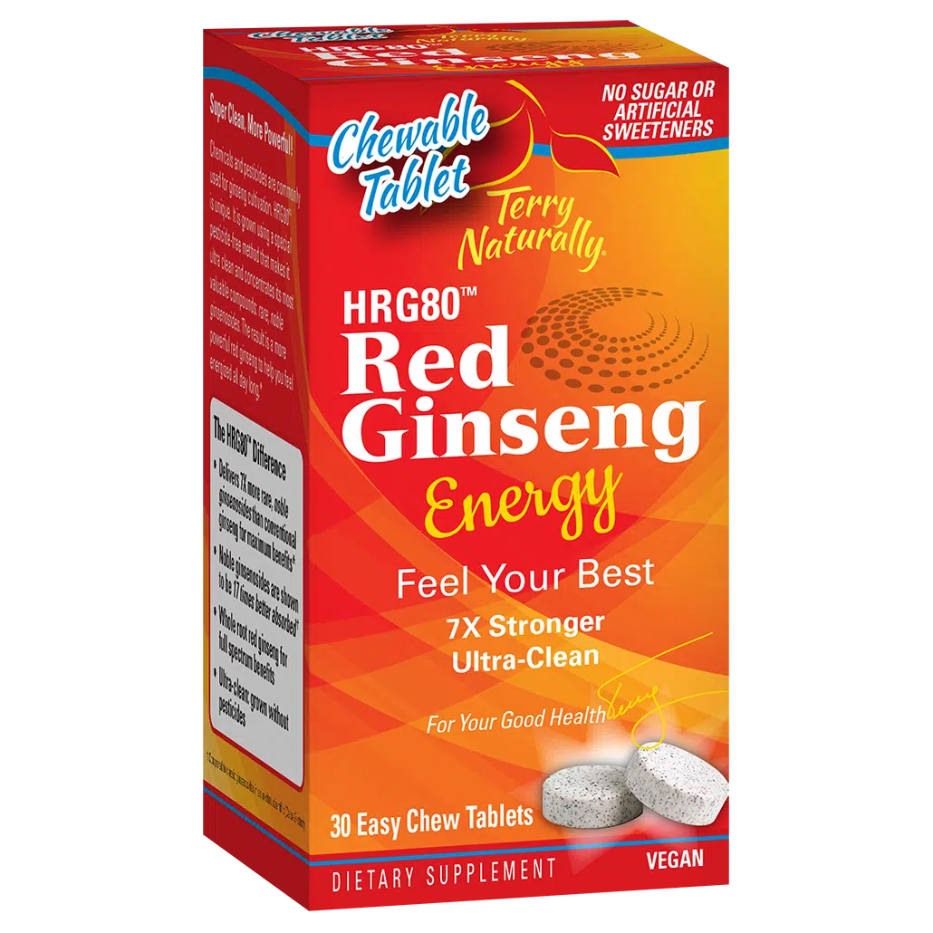 HRG80™ Red Ginseng Chewable Tablets